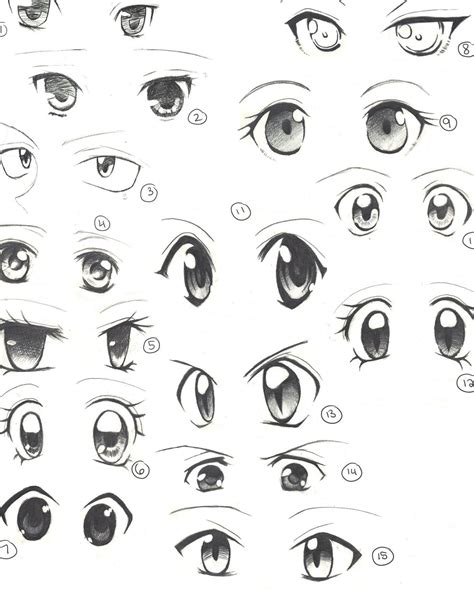 Different Ways To Draw Anime Eyes Anime Eyes Solncedei On Deviantart