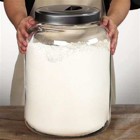 Daitouge Large Glass Jars With Lids 55 Gallon 21000 Ml Glass