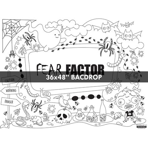 Free Fear Factor Printables