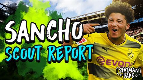 Санчо джейдон (sancho jadon) футбол полузащитник англия 25.03.2000. Jadon Sancho Scout Report | Borussia Dortmund & England ...