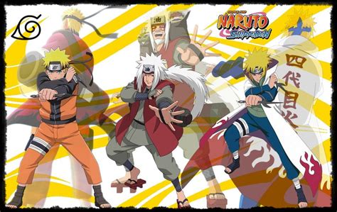 Jiraiya Minato And Naruto By Nahsennin On Deviantart