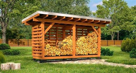 Firewood Shed 60 Design Ideas Plans How To Build