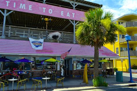 Of Tybee Island's many colorful eateries, Fannie's On The Beach is one