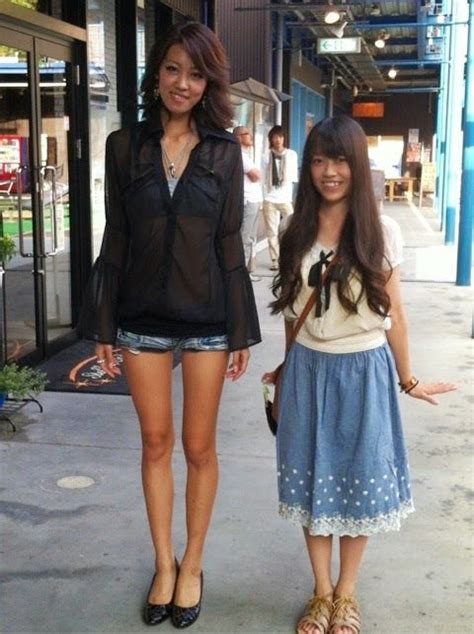 Junko Miwa Cm Tall Woman Height Comparison Tall Women Tall