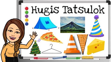 Hugis Tatsulok Triangle Mga Bagay Na Hugis Tatsulok Tagalog