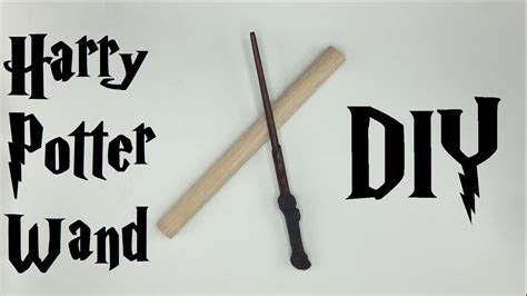 Diy How To Make A Harry Potter Wand From Wood Youtube