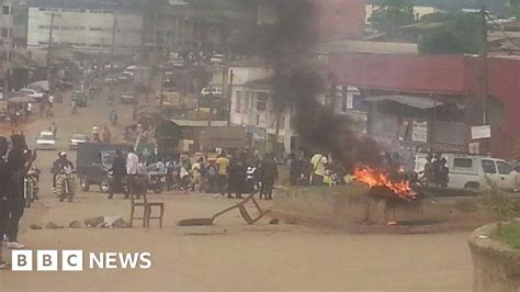 Bamenda Protests Mass Arrests In Cameroon BBC News