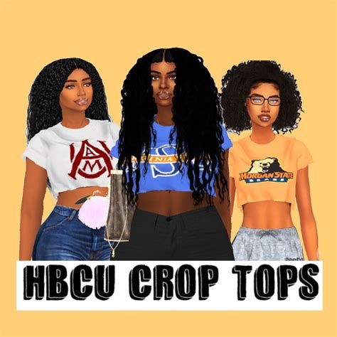 Beautiful Hair By Hbcu Black Girl Available Now Sims 4 Cc Kids