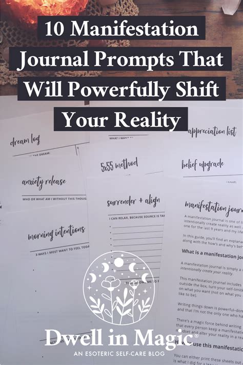 10 Manifestation Journal Examples That Will Powerfully Shift Your