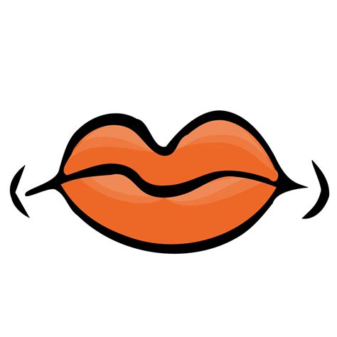 Cartoon Mouth Frown Clipart Clipground