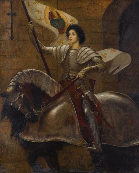 Joan Of Arc By William Blake Richmond Artvee