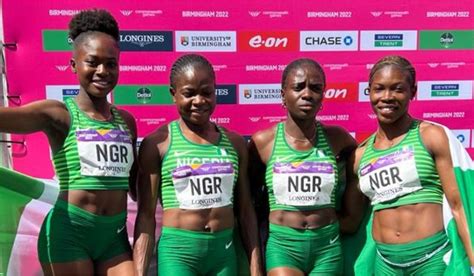 Team Nigeria Wins First Ever Womens 4x100m Race In Commonwealth Games