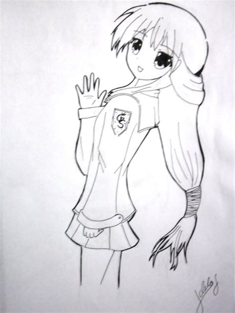 Cute Drawings Anime Easy Female Anime Drawing At Getdrawings Free