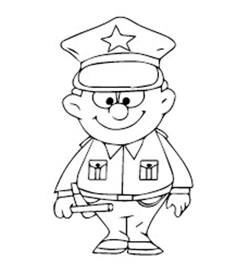 Pictures Of Police Station Coloring Pages