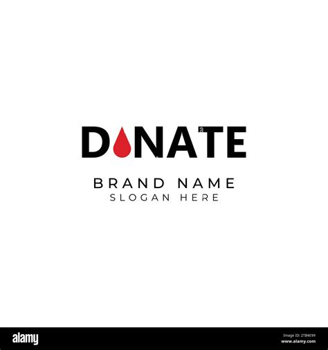 Blood Drop Donate Concept Logo Blood Donation Logo Blood Donor Logo