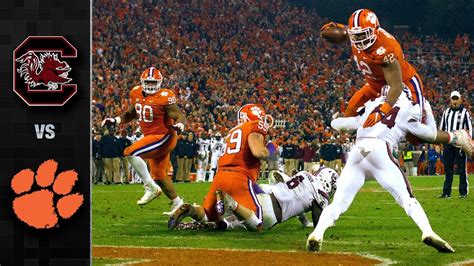 South Carolina Vs Clemson Football Highlights Youtube