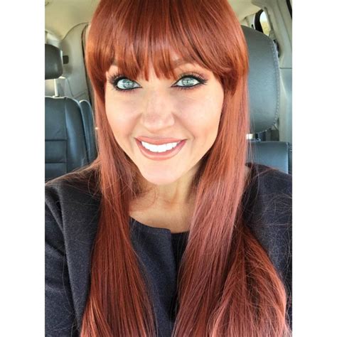copper red wigs for women wig bangs straight wigs long etsy