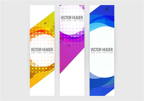 Set Of Vertical Banners 100043 Vector Art At Vecteezy