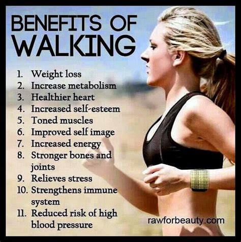 benefits of walking health tips in pics