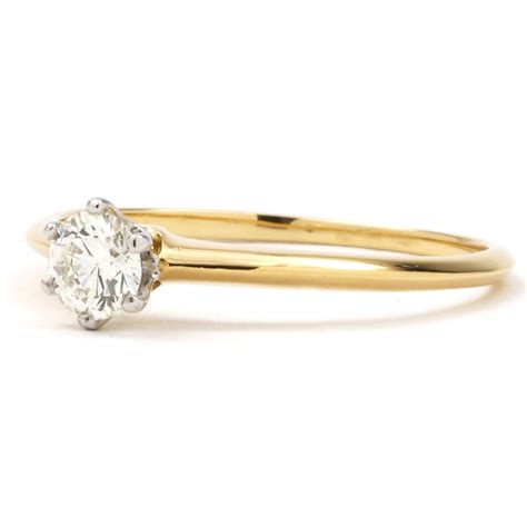 6 features to consider when comparing engagement ring loans. Tiffany & Co. Solitaire Engagement Ring Yellow Gold | New York Jewelers Chicago