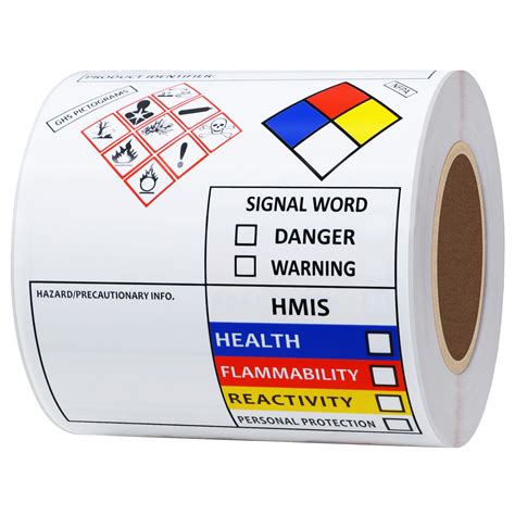 Buy Hybsk Sds Osha Labels For Safety Data X Inches Msds Stickers