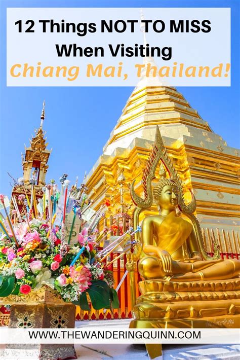 12 Of The Best Things To Do In Chiang Mai The Wandering Quinn Travel Blog Chiang Mai