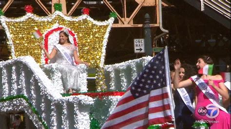 2018 Columbus Day Parade Abc7 Chicago