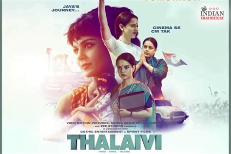 Kangana Ranaut Shares The New Motion Poster Of Thalaivi Indian Film