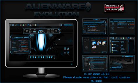 Windows 7 Theme Alienware Evolution