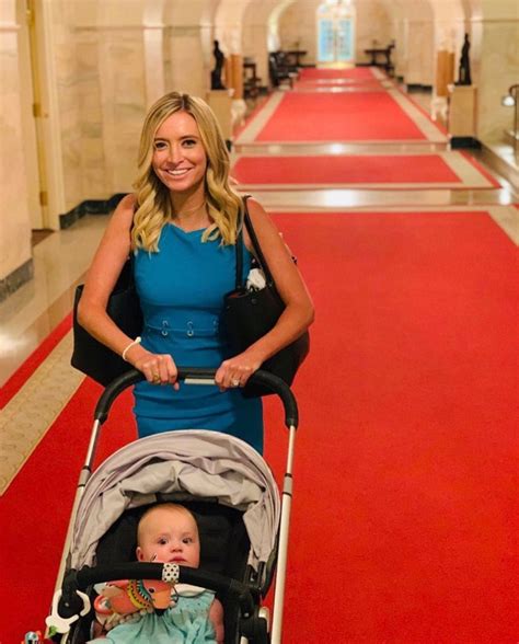 White house press secretary kayleigh mcenany flips through the topic headings in her binder during the daily press briefing at the white house in washington on thursday. PHOTO Kayleigh McEnany Pushing Her Daughter In Stroller ...