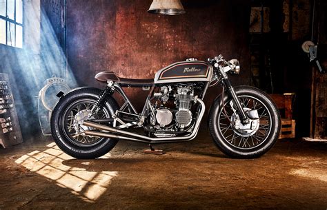 Four Pot Supershot A Classic Honda Cb550 Cafe Racer From