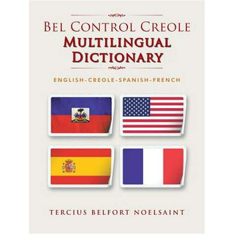 Bel Control Creole Multilingual Dictionary English Creole Spanish