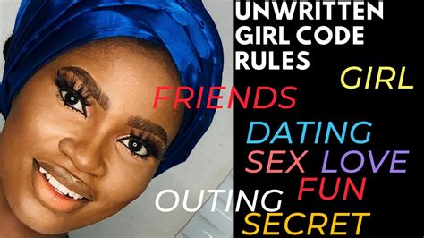 Unwritten Girl Code Rules What Is Girl Code Rules Youtube