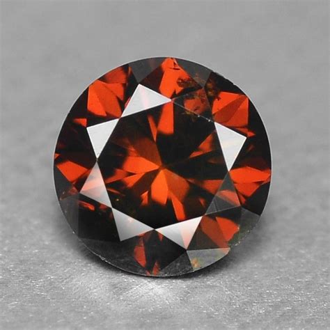 Rare 11 Ct Natural Red Diamond Round Cut Loose Gemstone Valentines