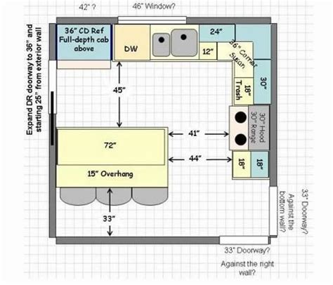 12x12 Kitchen Floor Plans Decor Ideas Kitchen Layout Plans Kitchen