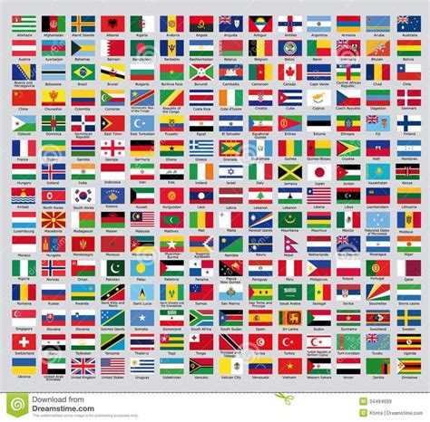 There are 5 different designs with 3 different dimensions, namely 16px, 32px and 64px, available ip2location™ country flags contains the flag images of 249 countries around the world as according to iso3166 standard. Official country flags | World flags with names, Flags of ...