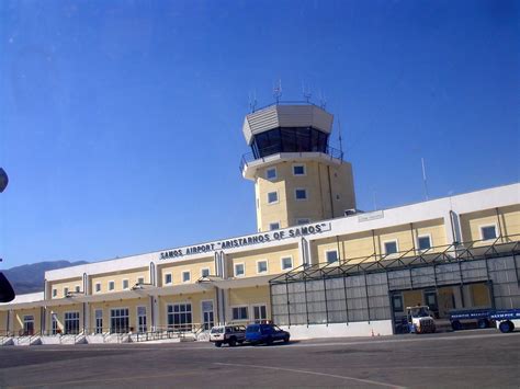 Samos Airport History Isamosgr