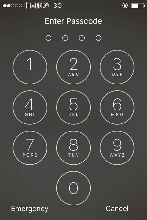 Iphone Lockscreen Iphone 5c Iphone Codes Keypad Lock Screen Unlock