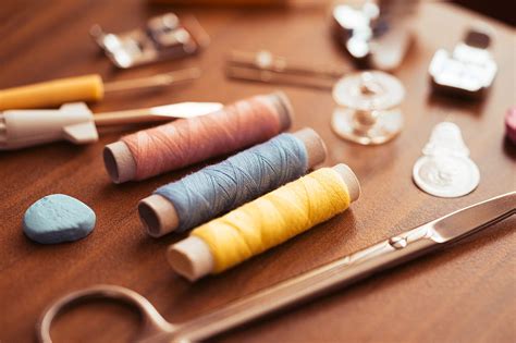 Set Of Sewing Accessories Free Stock Photo Picjumbo