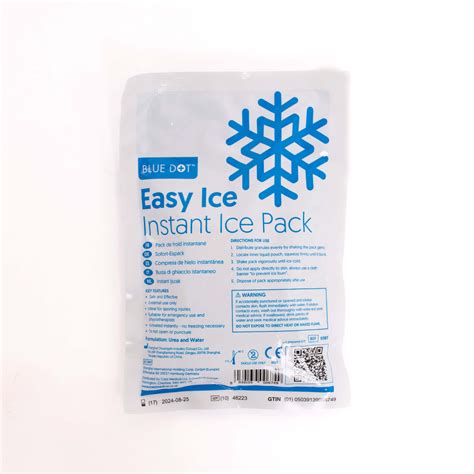 Easy Ice Small Multi Language Disposable Instant Ice Pack Our Products