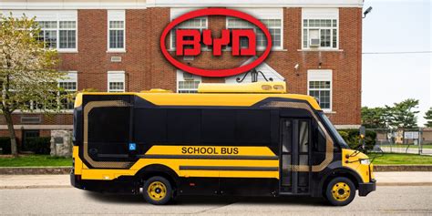 Byd Introduces A Unique Looking Electric School Bus For The Us With