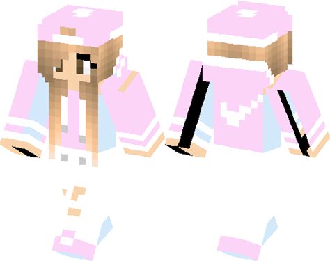 Pink Nike Girl Minecraft Skin Minecraft Hub