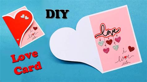 How To Make A Love Card For Loved Ones I Love You Cards Greeting