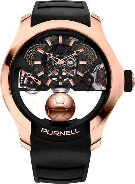 Purnell Presents Unique Watches To Ballon Dor Winners Lionel Messi And