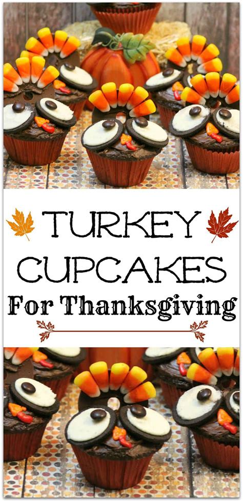 Fun feather thanksgiving cupcake toppers perfect as a kids craft while waiting for the food to cook! Thanksgiving Turkey Cupcakes - Food Fun & Faraway Places