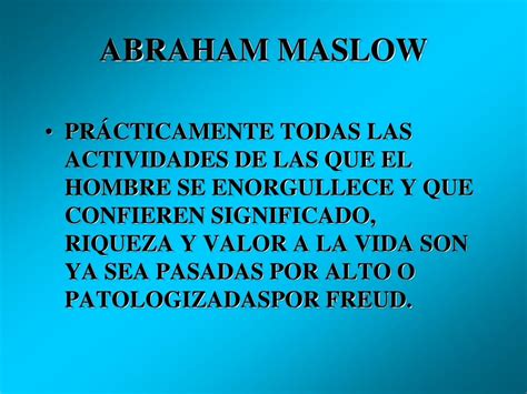 Ppt Abraham Maslow 1908 1970 Y La PsicologÍa Transpersonal