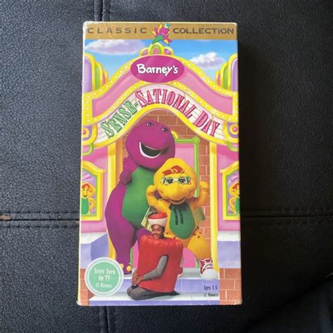 Barney And Friends Vhs Video Tape Sense Sational Day Classic Collection