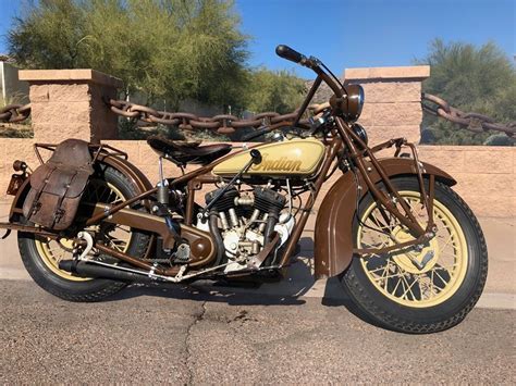 Vintage Motorcycles — 1931 Indian Scout 101 Indian Scout Vintage