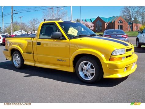 2003 Chevrolet S10 Xtreme Regular Cab In Yellow Photo 4 167342