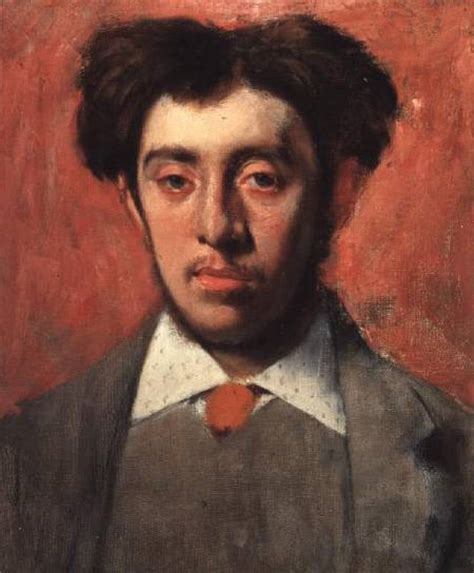 Portrait Of Albert Melida Edgar Degas En Reproduction Imprimée Ou